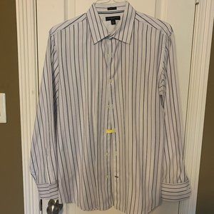 Banana Republic Slim Fit Large (16-16 1/2) Long Sleeve Button Down
